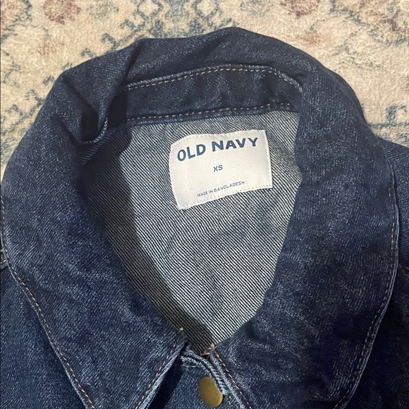 Old Navy Dark Blue Jean Jacket - Picture 2 of 7